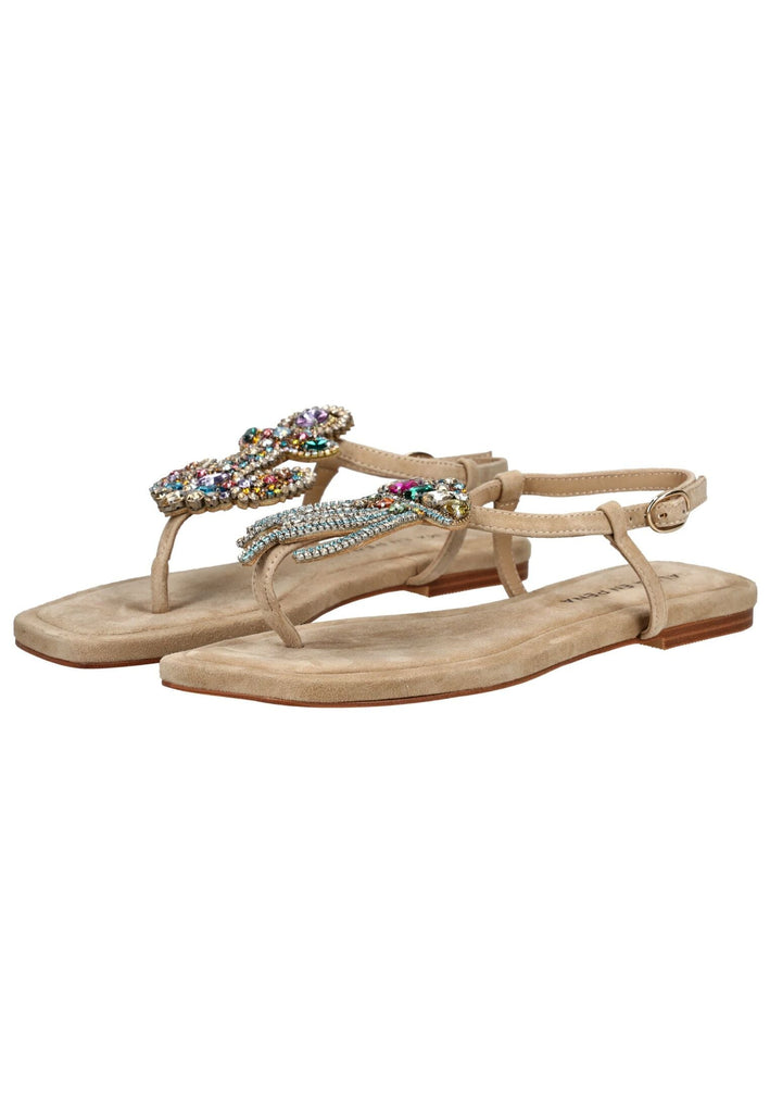 ALMA EN PENA Zehensteg Leder Sand - surf4shoes