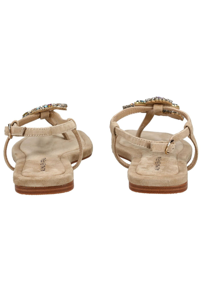 ALMA EN PENA Zehensteg Leder Sand - surf4shoes