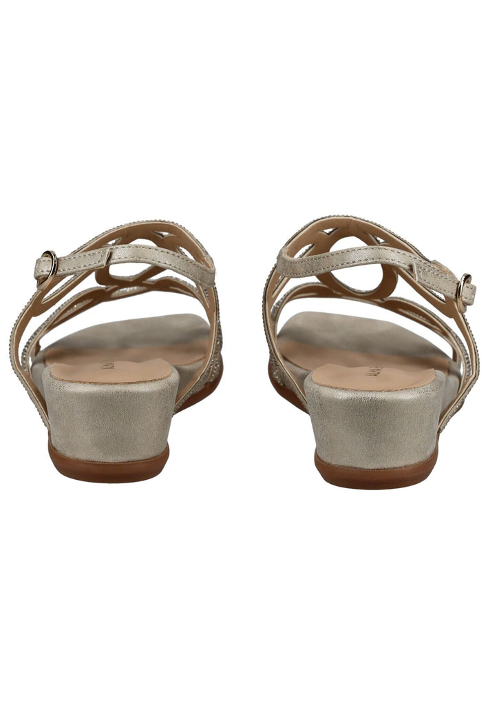 ALMA EN PENA Sandalen Textil Gold - surf4shoes