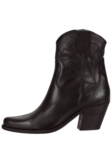 FELMINI Stiefelette Leder Schwarz - surf4shoes