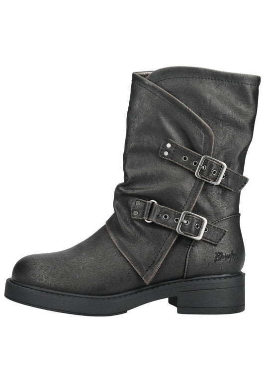 Blowfish Stiefel Lederimitat Schwarz