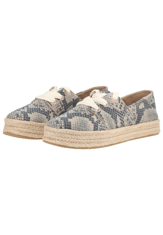 TOMS Halbschuhe Leder Taupe