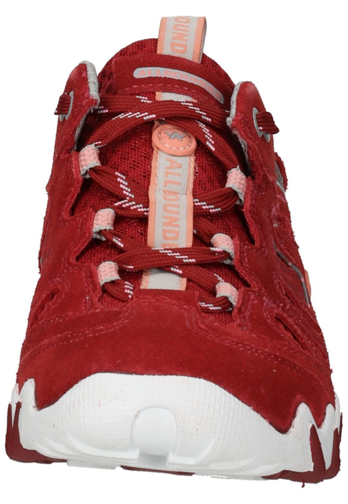 ALLROUNDER Halbschuhe Veloursleder Chili Red