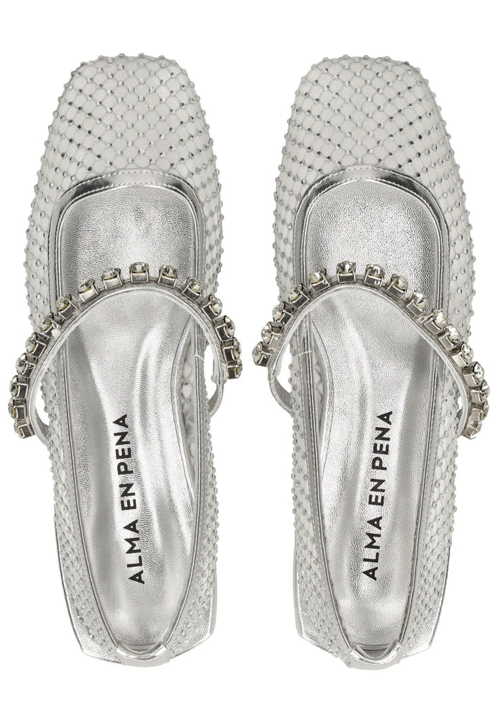 ALMA EN PENA Ballerinas Textil Silber