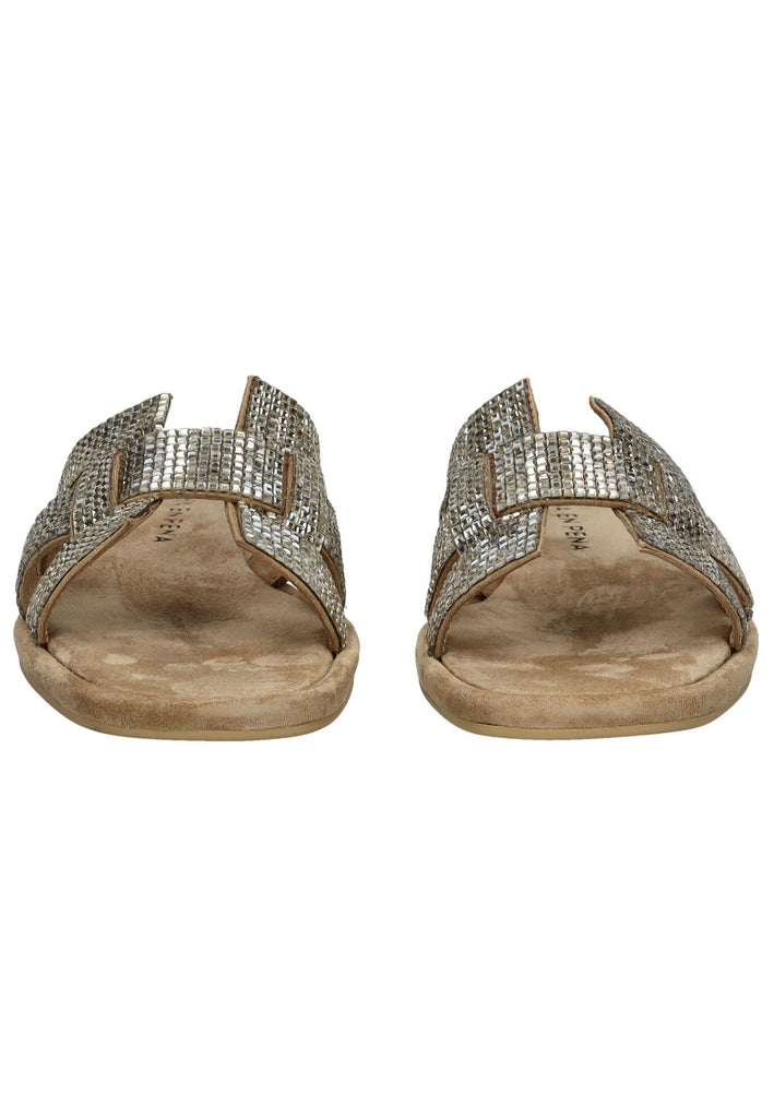 ALMA EN PENA Pantoletten Textil Sand