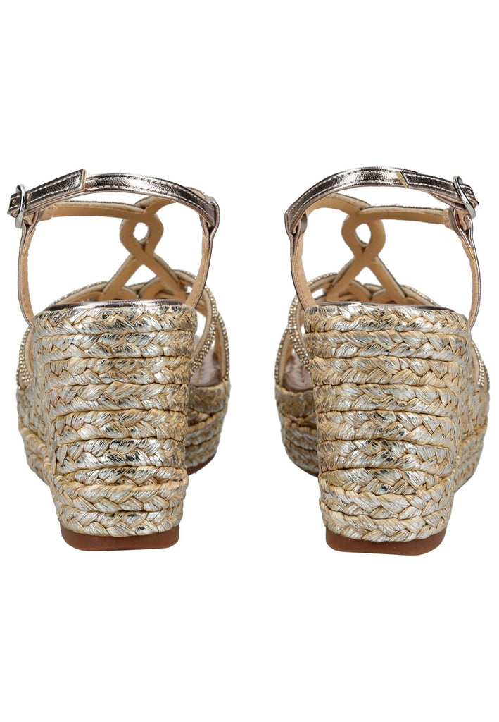 ALMA EN PENA Sandalen Textil Bronze