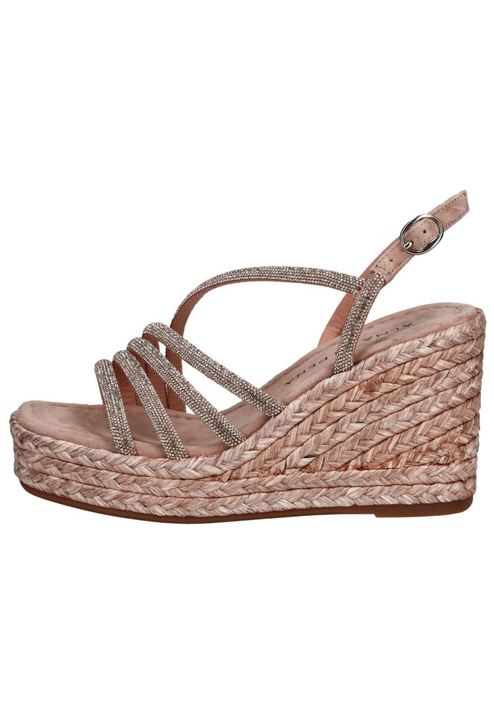ALMA EN PENA Sandalen Textil Pink