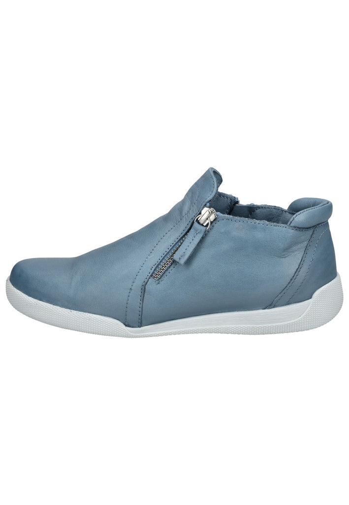 Halbschuhe Andrea Conti Halbschuhe Leder Blau
