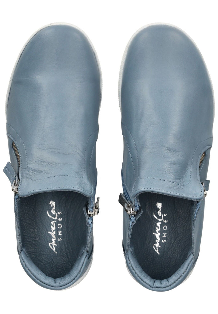 Andrea Conti Halbschuhe Leder Blau