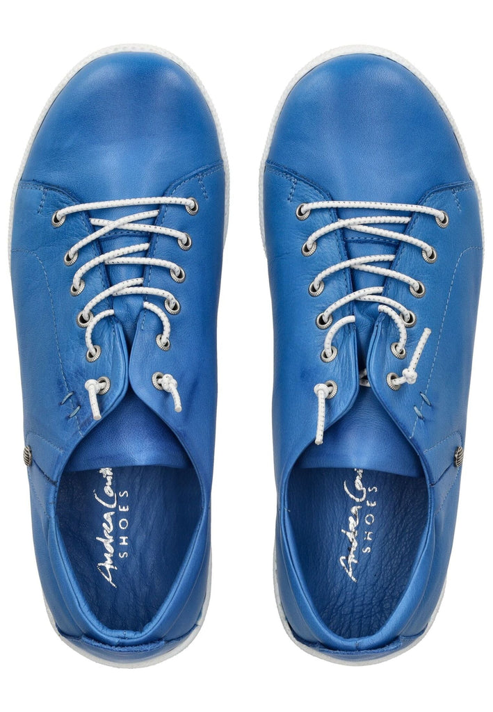 Andrea Conti Halbschuhe Leder Blau