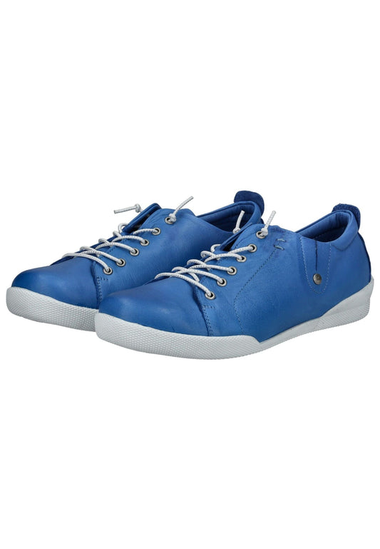 Andrea Conti Halbschuhe Leder Blau