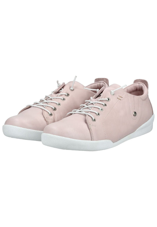 Andrea Conti Halbschuhe Leder Hellrosa