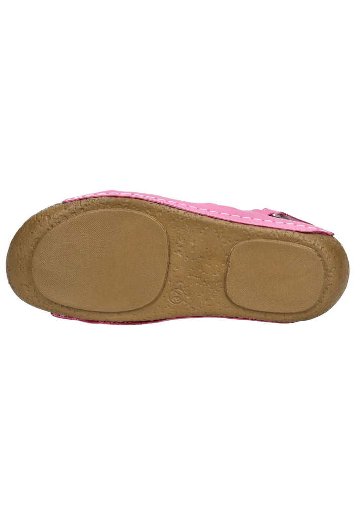Andrea Conti Sandalen Leder Fuchsia