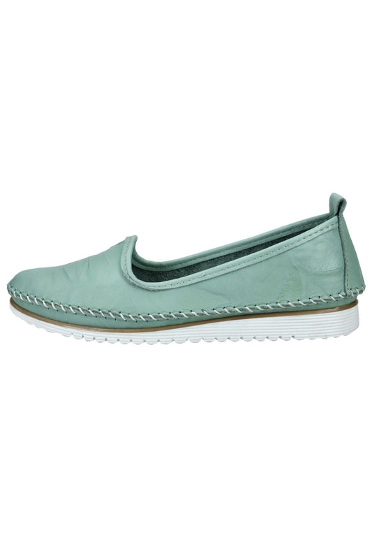 Andrea Conti Slipper Leder Mint