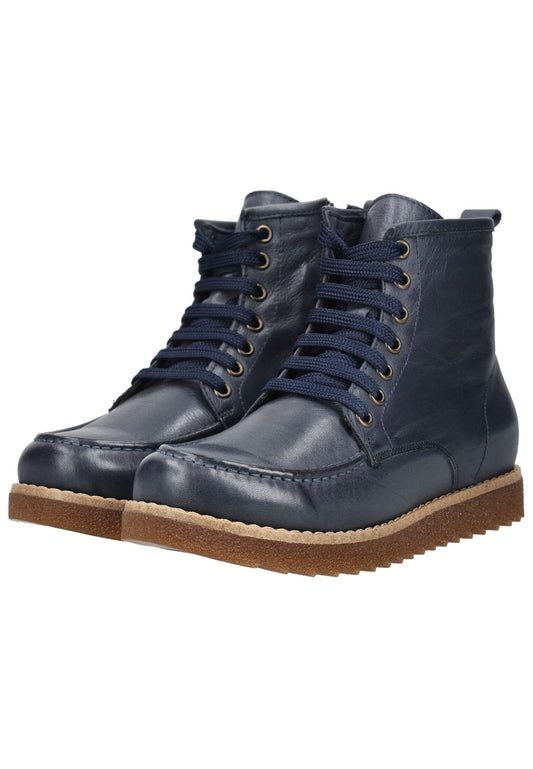 Andrea Conti Sneaker Leder Dunkelblau