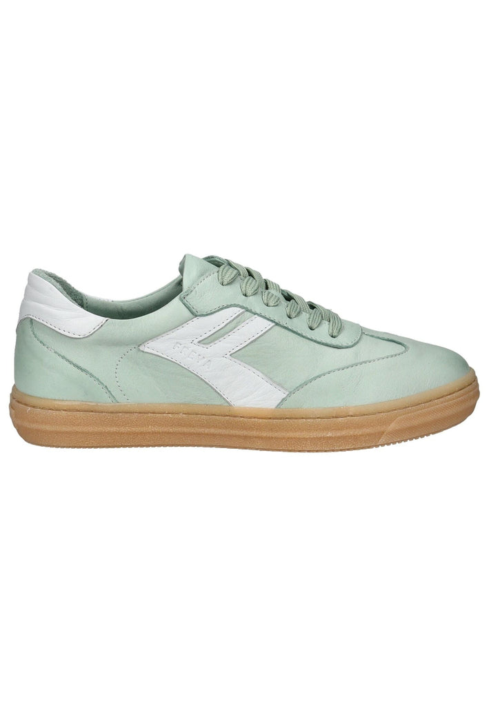 Andrea Conti Sneaker Leder Hellgrün