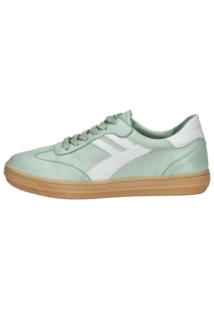 Andrea Conti Sneaker Leder Hellgrün