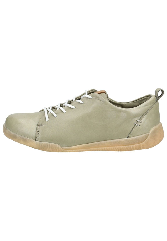 Andrea Conti Sneaker Leder Hellgrün