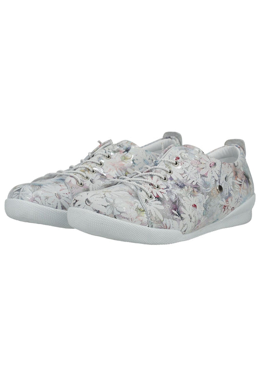 Andrea Conti Sneaker Leder Mehrfarbig