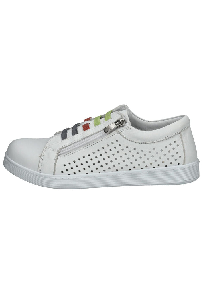 Andrea Conti Sneaker Leder Weiß