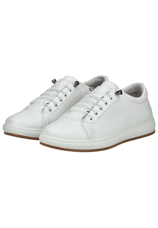 Andrea Conti Sneaker Leder Weiß