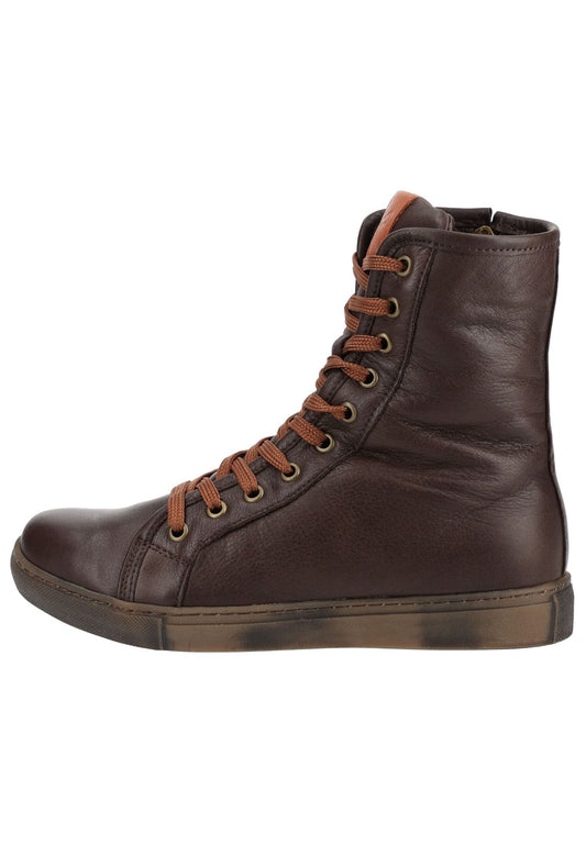Andrea Conti Stiefelette Leder Braun Warmfutter