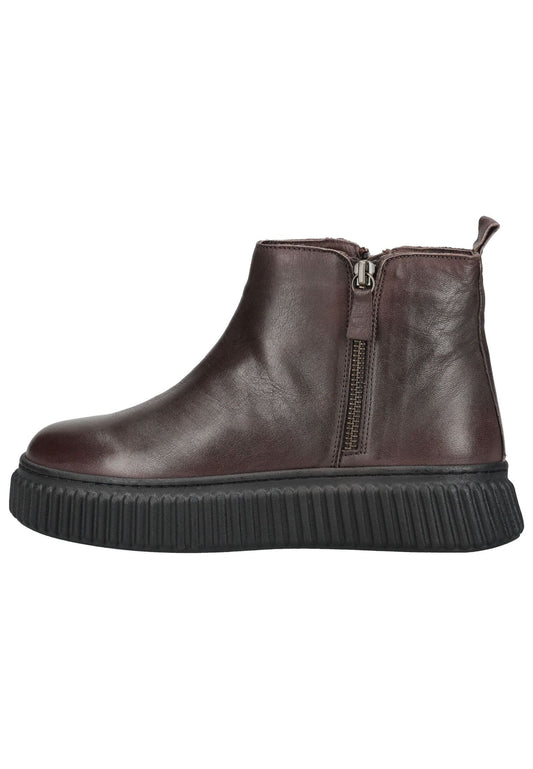 Andrea Conti Stiefelette Leder Dunkelbraun