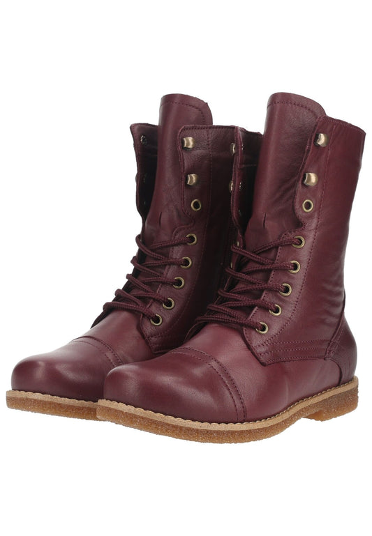 Andrea Conti Stiefelette Leder Dunkelbraun