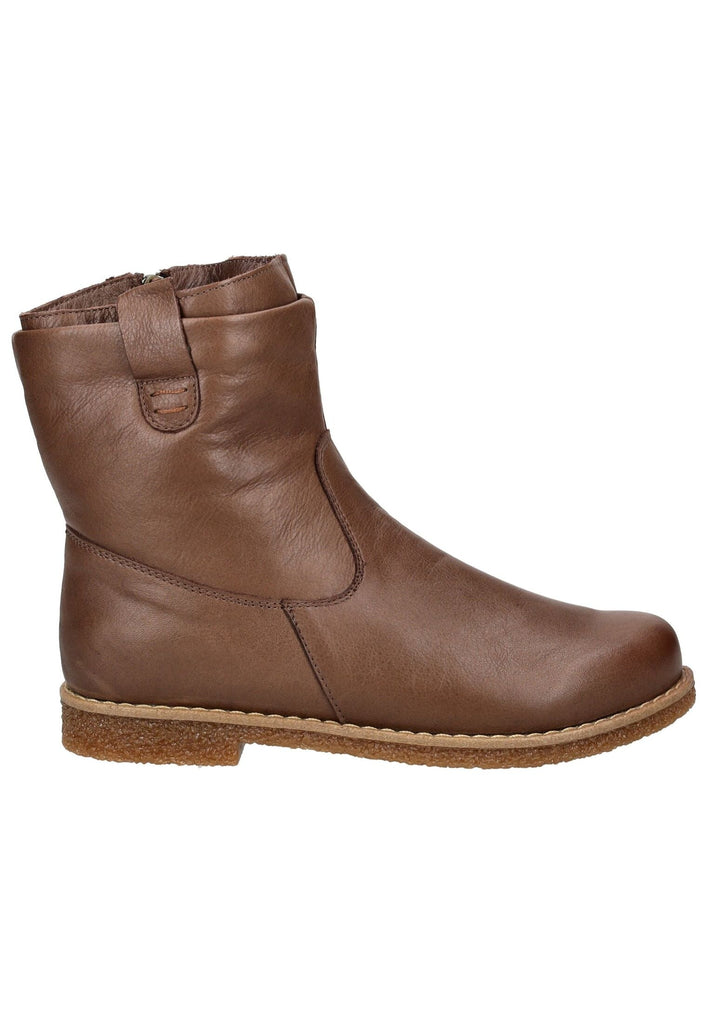 Andrea Conti Stiefelette Leder Dunkelbraun Warmfutter