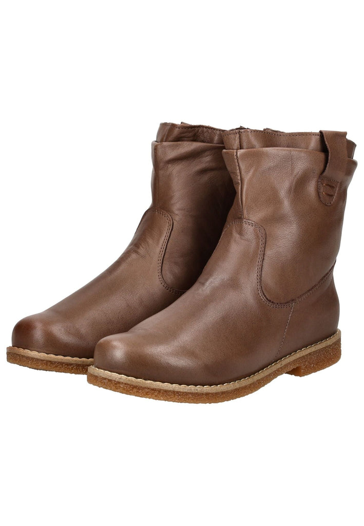 Andrea Conti Stiefelette Leder Dunkelbraun Warmfutter
