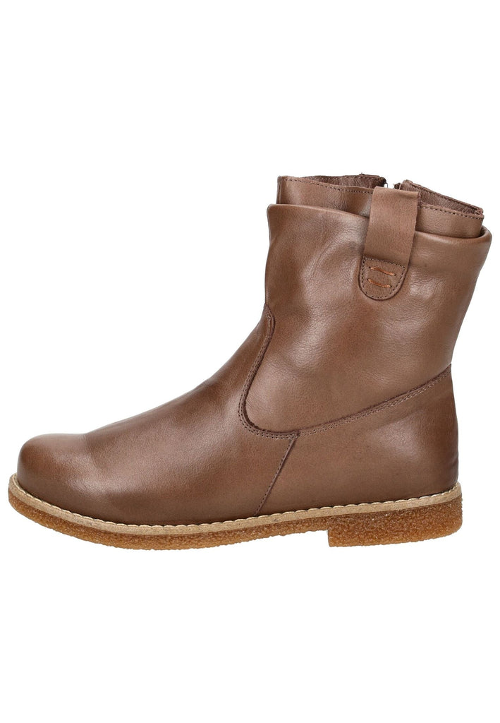 Andrea Conti Stiefelette Leder Dunkelbraun Warmfutter