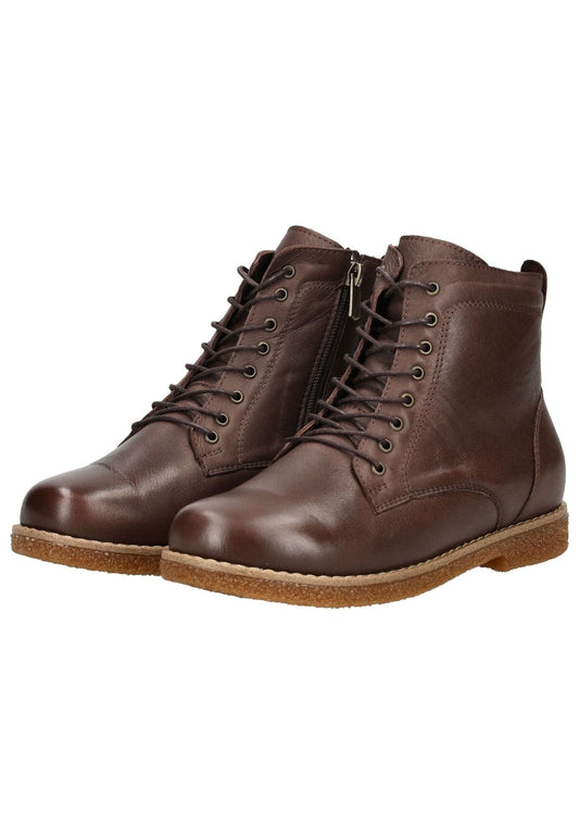Andrea Conti Stiefelette Leder Mokka