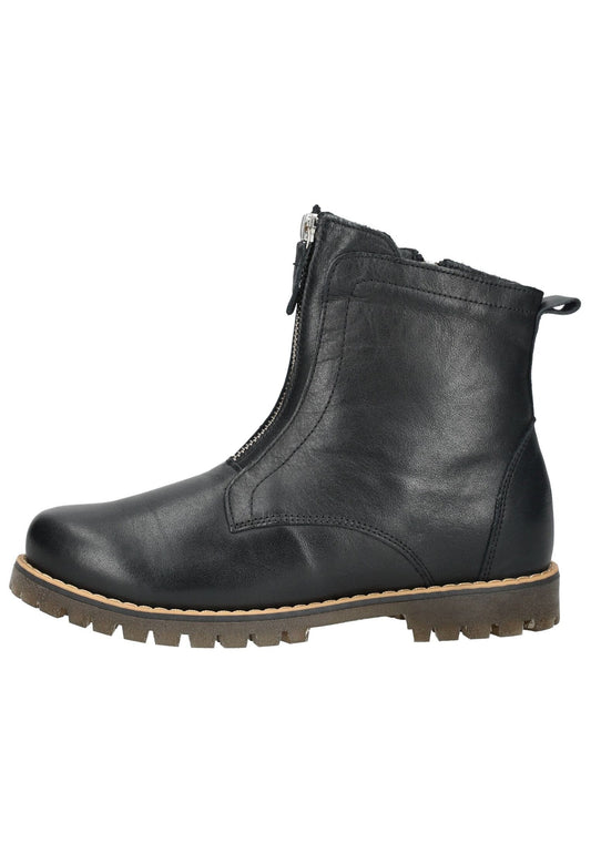 Andrea Conti Stiefelette Leder Schwarz