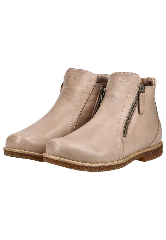 Andrea Conti Stiefelette Leder Stone