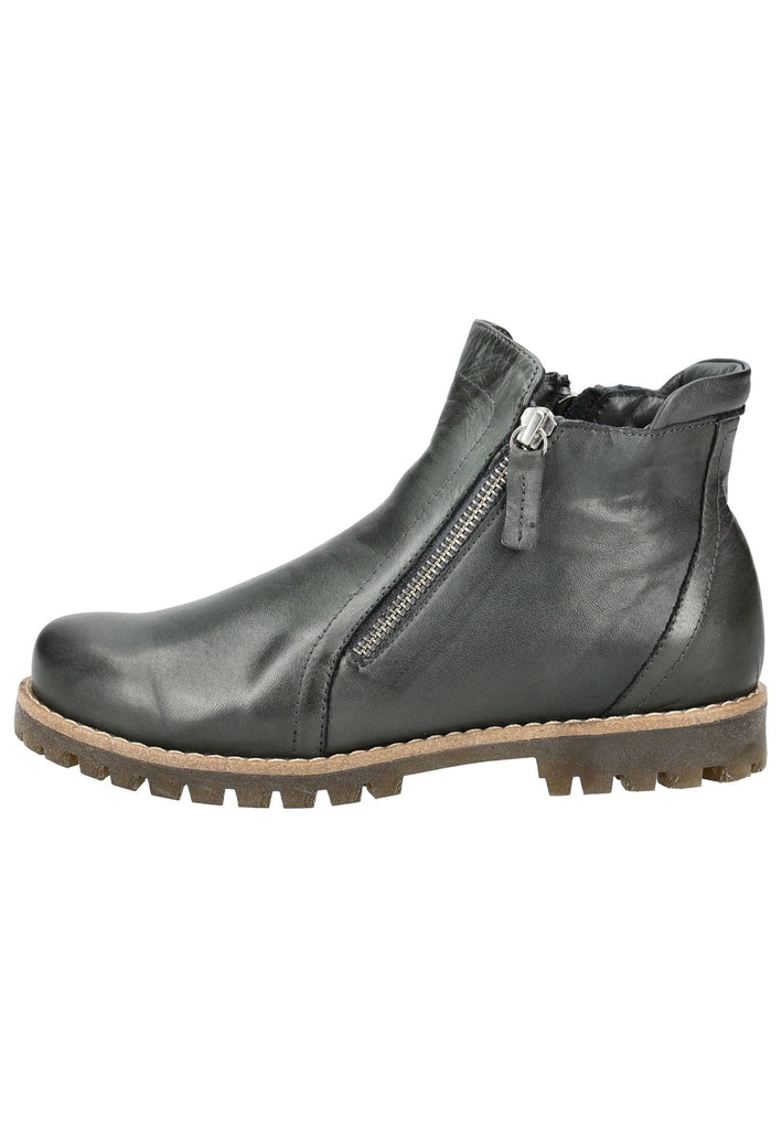 Stiefeletten Andrea Conti Stiefelette Leder Dunkelgrau