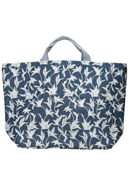 ANOKHI Taschen Baumwolle Blau