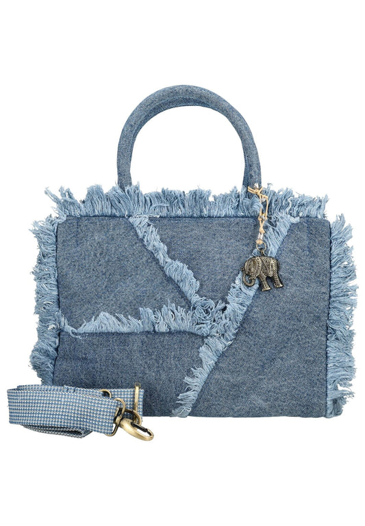 ANOKHI Taschen Baumwolle Blau