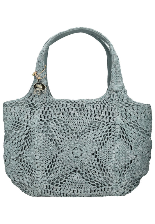 ANOKHI Taschen Baumwolle Grau