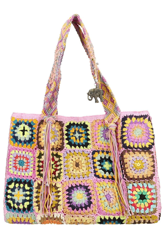 ANOKHI Taschen Baumwolle Multi