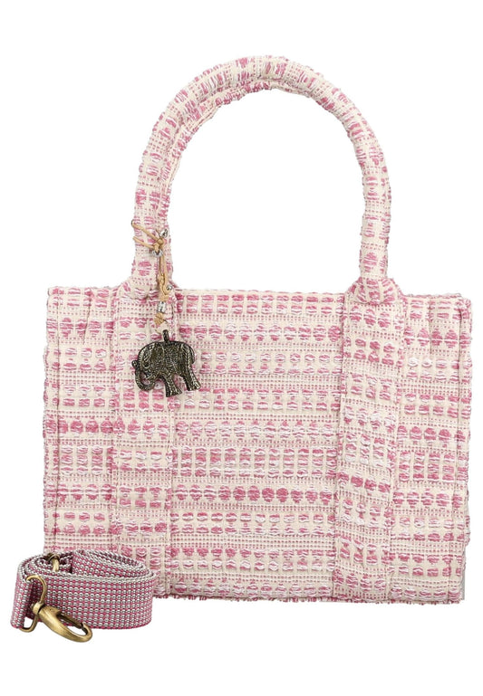 ANOKHI Taschen Baumwolle Pink