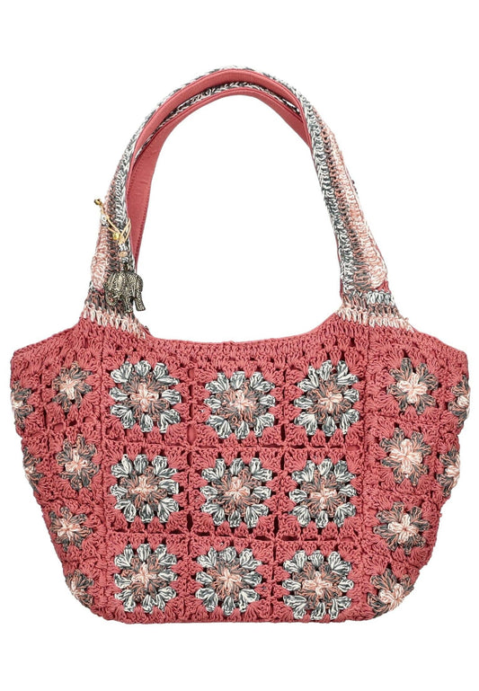 ANOKHI Taschen Baumwolle Pink