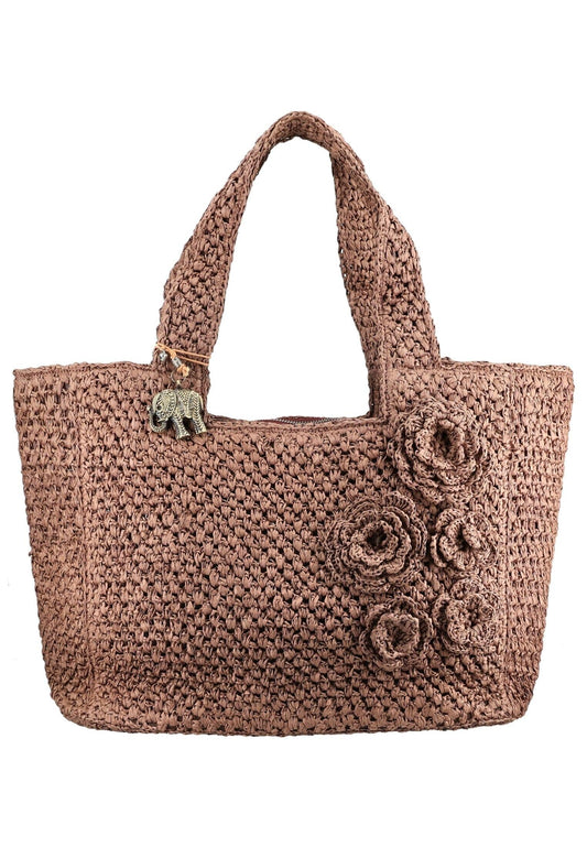 ANOKHI Taschen Textil Chocolate