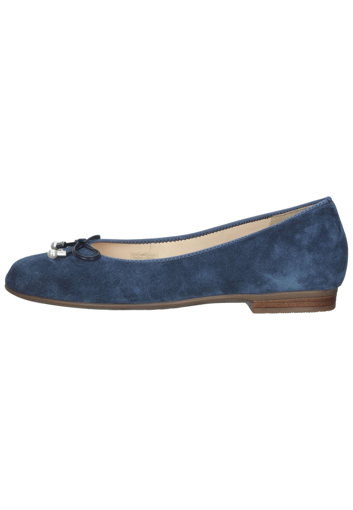 Ballerinas ara Ballerinas Veloursleder Dunkelblau