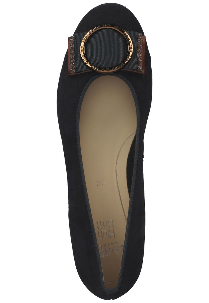 Ballerinas ara Ballerinas Veloursleder Dunkelblau