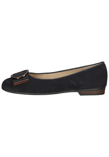Ballerinas ara Ballerinas Veloursleder Dunkelblau