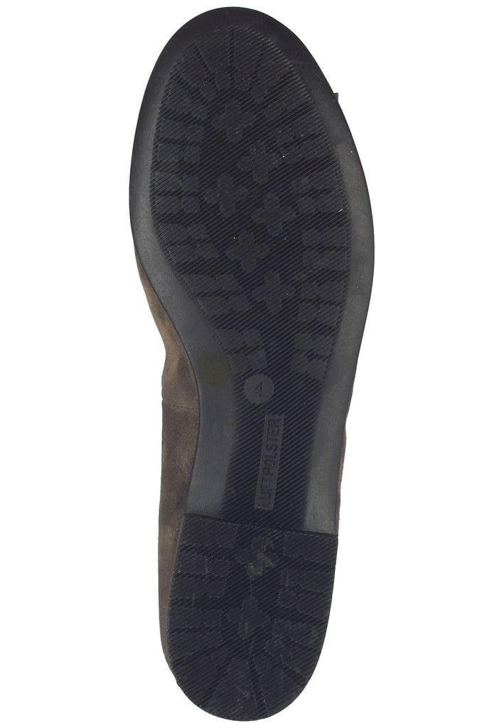 Ballerinas ara Ballerinas Veloursleder Dunkelgrün