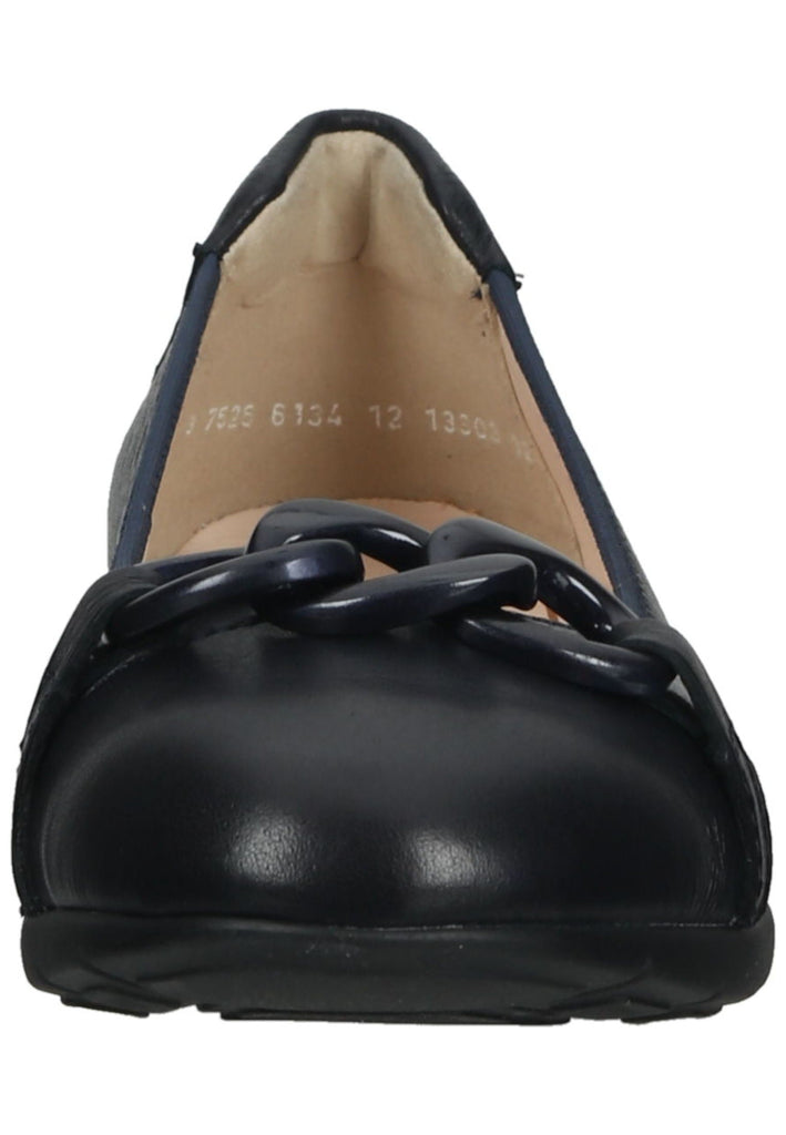 ara Ballerinas Glattleder Blau