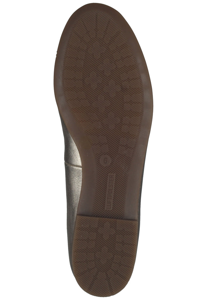 ara Ballerinas Glattleder Platin