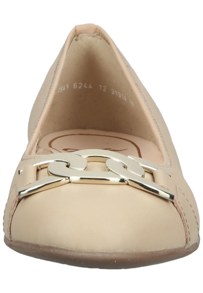 ara Ballerinas Glattleder Sand