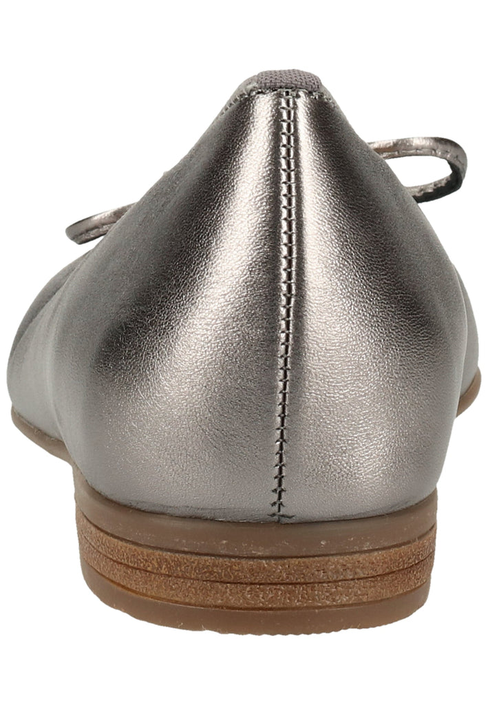 ara Ballerinas Glattleder Zinn